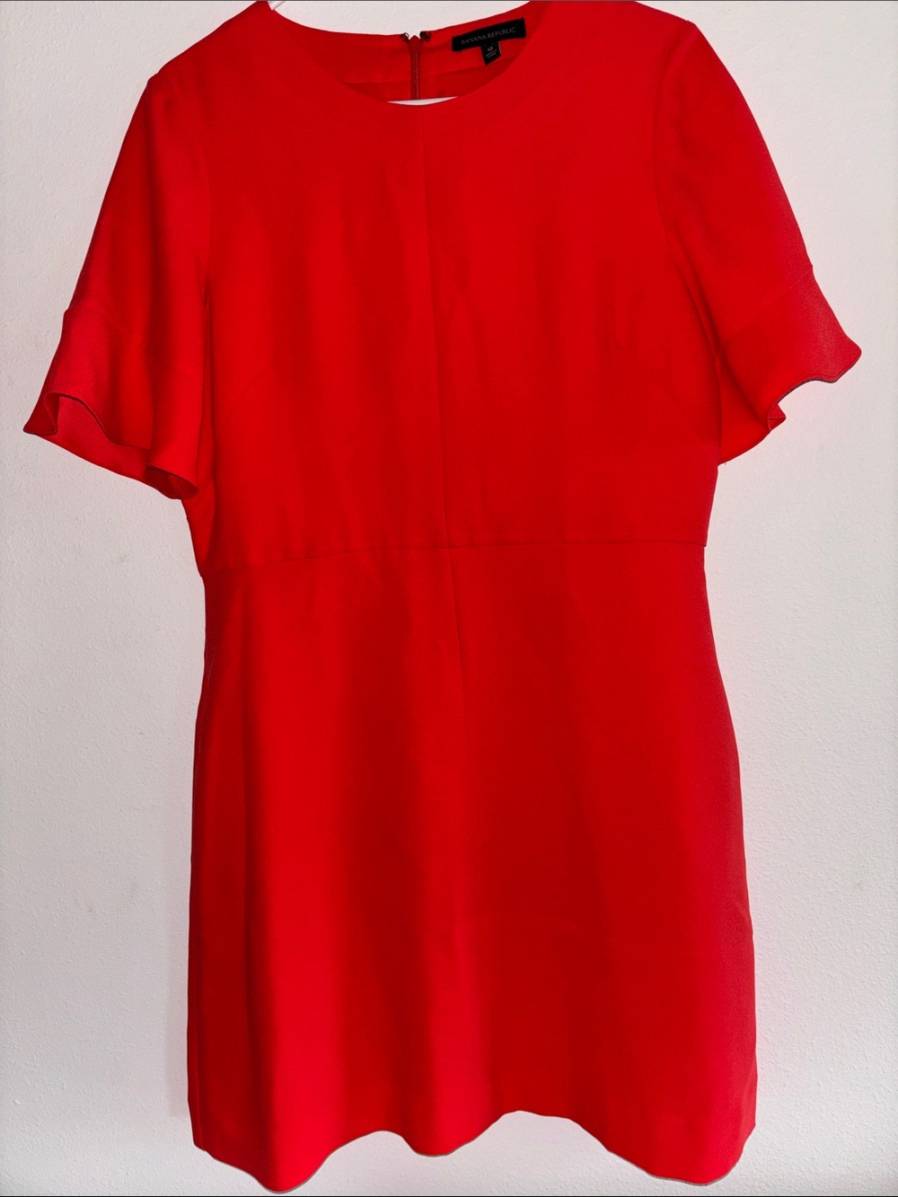 Banana Republic Orange Midi Dress